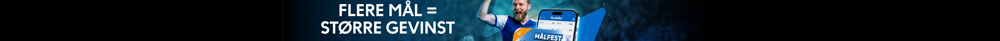 Målfest hos NordicBet