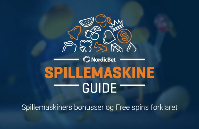 NordicBet Spillemaskiners bonusser og Free spins forklaret