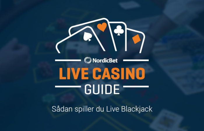 NordicBet Sådan spiller du Live Blackjack